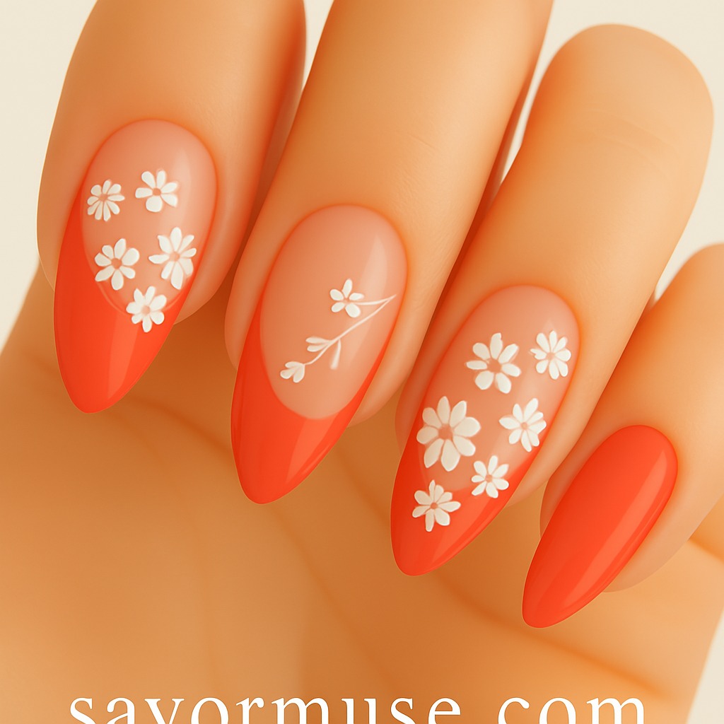 Elegant Summer Almond Nails: Trendy Designs for a Chic Season 25 10 Peach to pink ombre almond nails