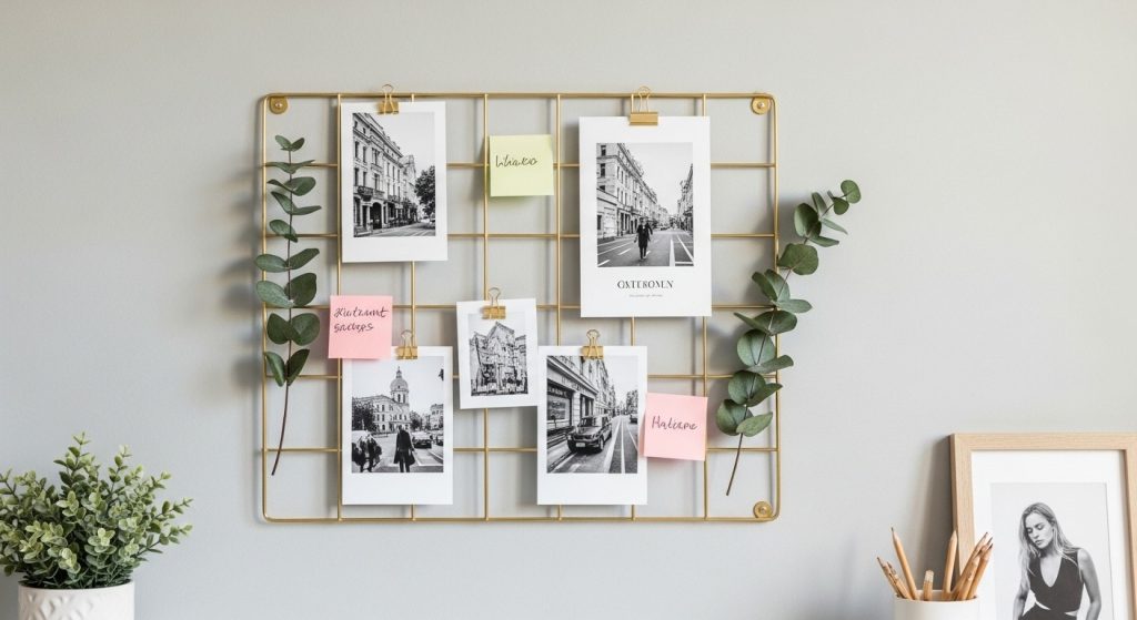 DIY shelf with painted wood