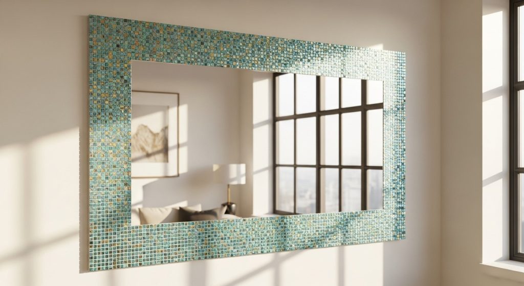 craft table setup with DIY tools