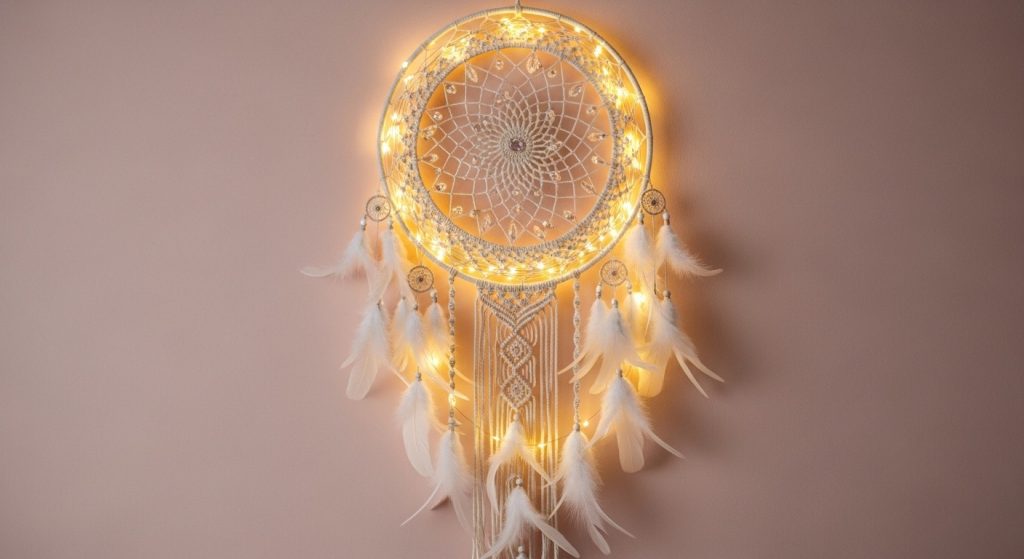 home entry table with DIY touches