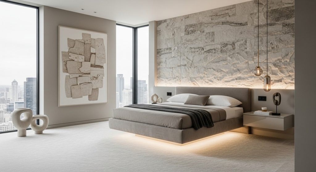 ๐ก 25+ Room Inspo Ideas to Instantly Upgrade Your Space 21 large wall mirror beside boho bench